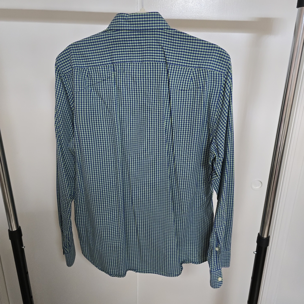 J Crew Tailored Checkered Button Down Shirt - Picture 4 of 4